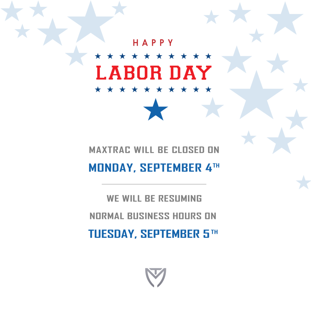 Happy Labor Day Maxtrac Suspension Maxtrac Suspension