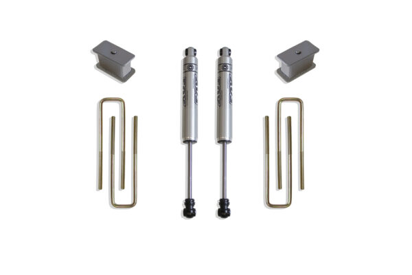 2007-2016 SILVERADO/SIERRA 1500 2WD 2" REAR LIFT BOX KIT W/ FOX SHOCKS