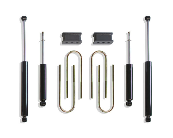 2003-2008 RAM 2500/3500 & 1500 MEGA CAB 2WD 2.5" REAR LIFT BOX KIT (4.125" X 13.5" U-BOLTS)
