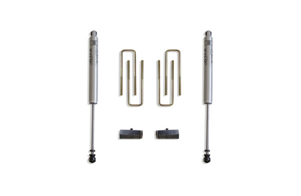 2004-2024 TITAN 2WD 2" REAR LIFT BOX KIT W/ FOX SHOCKS