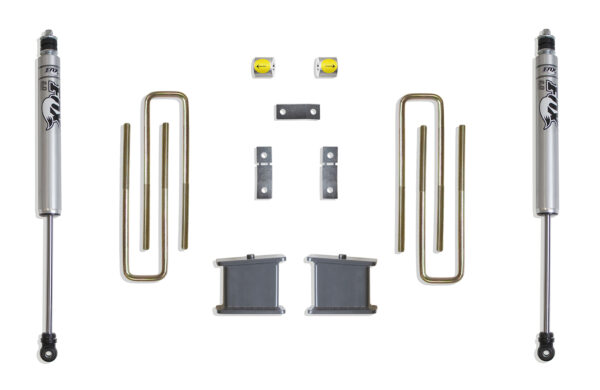 2007-2021 TUNDRA 2WD 4" REAR LIFT BOX KIT W/ FOX SHOCKS