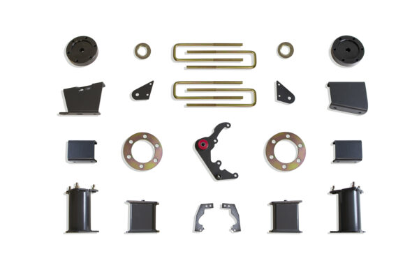 2007-2013 SILVERADO/SIERRA 1500 2WD/4WD BRACKETS & HARDWARE - 7" CROSSMEMBER KIT (BOX 3 OF 3)