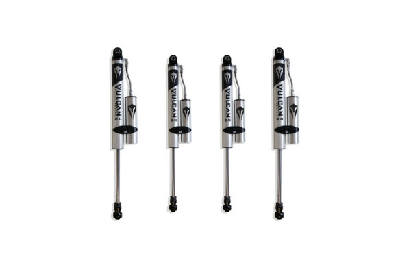 2018-2025 JEEP JL WRANGLER F&R VULCAN SERIES RESERVOIR SHOCKS - 2.5"-3" LIFT HEIGHT