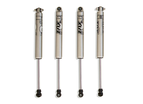 2020-2024 JEEP GLADIATOR F&R FOX 2.0 PERFORMANCE SERIES SHOCKS - 4.5" LIFT HEIGHT