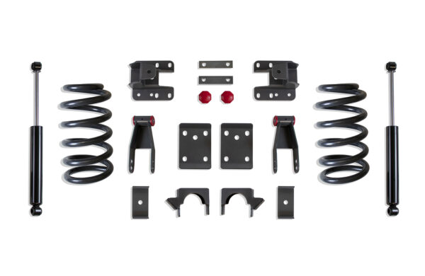 2007-2013 SILVERADO/SIERRA 1500 2WD/4WD 2"/4" LOWERING KIT (COILS, EXT/CREW CAB)