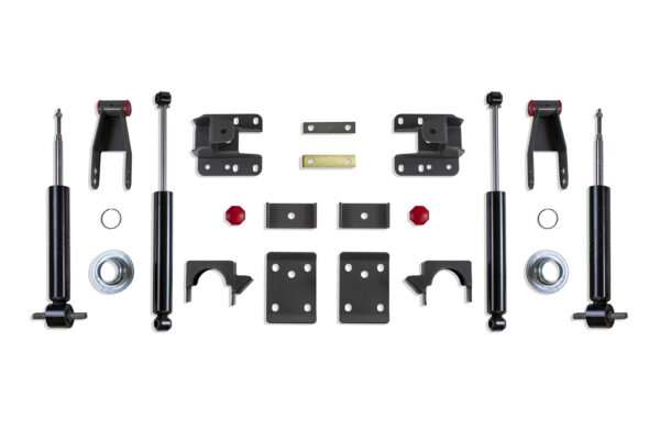2007-2018 SILVERADO/SIERRA 1500 2WD/4WD 2"/4" LOWERING KIT (STRUTS)