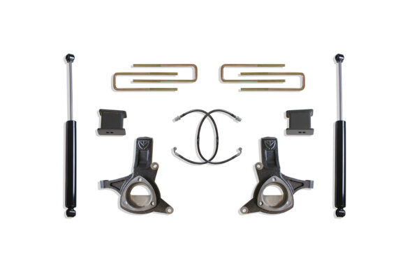 2016-2018 SIILVERADO/SIERRA 1500 2WD 5" LIFT KIT (MAX TRAC SHOCKS) (STAMPED STEEL ARMS)