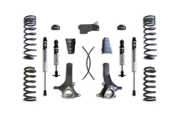 2009-2024 RAM 1500 (5-LUG) 2WD 7" LIFT KIT (VULCAN IFP SHOCKS) (5.7L)