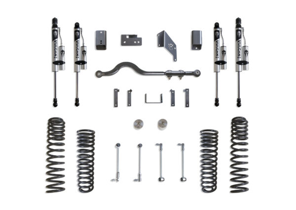2007-2018 JEEP JK WRANGLER 4.5" LIFT KIT W/ VULCAN RESERVOIR SHOCKS