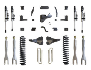 2017-2022 F-250/F-350 4WD DIESEL 8" LIFT KIT W/ 4-LINKS (VULCAN RESERVOIR SHOCKS)