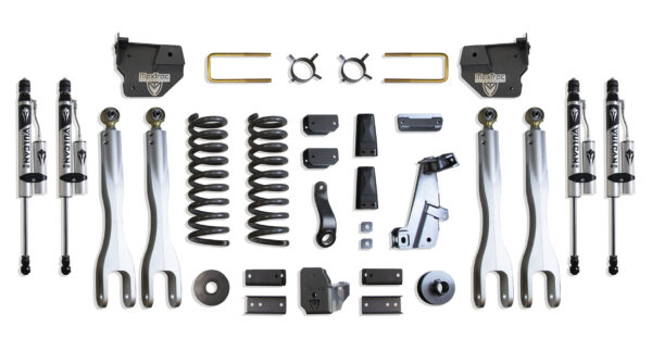 2014-2018 RAM 2500 4WD DIESEL 6" LIFT KIT W/ 4-LINKS (VULCAN RESERVOIR SHOCKS)