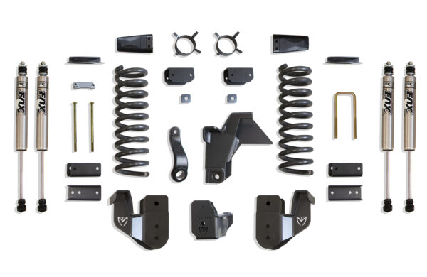2019-2024 RAM 2500 4WD DIESEL 4" LIFT KIT (FOX SHOCKS) (FACTORY REAR AIR RIDE)