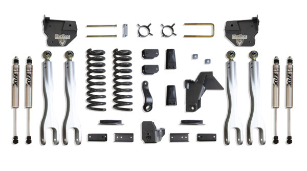 2019-2024 RAM 2500 4WD DIESEL 4" LIFT KIT W/ 4-LINKS (FOX SHOCKS) (FACTORY REAR AIR RIDE)