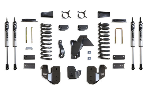 2019-2024 RAM 2500 4WD DIESEL 4" LIFT KIT (VULCAN SHOCKS) (FACTORY REAR AIR RIDE)