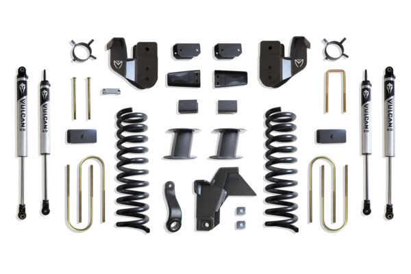 2019-2024 RAM 3500 4WD DIESEL 8" LIFT KIT (VULCAN SHOCKS) (FACTORY REAR AIR RIDE)