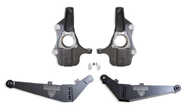 2021-2025 GM SUV 2"/4" LOWERING KIT (SPINDLES/REAR ARMS) (MAGNERIDE/ADAPTIVE RIDE) *** SIGNIFICANT REAR GROUND CLEARANCE REDUCTION ***