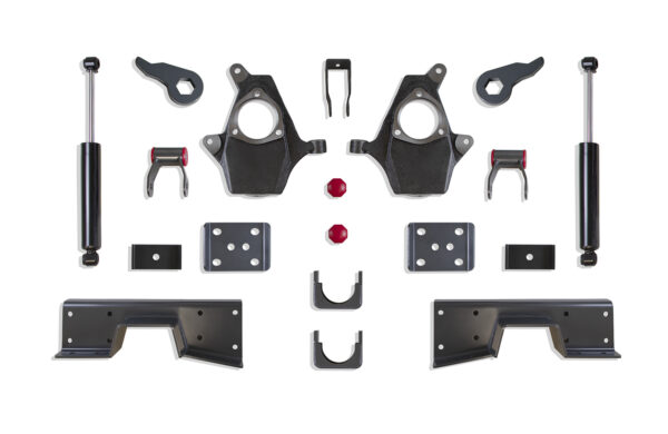 1999-2006 SILVERADO/SIERRA 1500 4WD 3"/5" LOWERING KIT