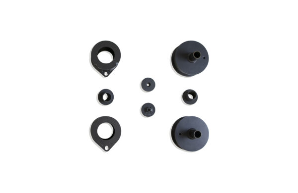 2007-2025 WRANGLER JK/JL (INCL. 4XE HYBRID) 2.5"/2" F&R SPACER KIT
