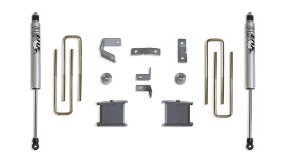 2005-2023 TACOMA (6-LUG) 2WD 4" REAR LIFT BOX KIT W/ FOX SHOCKS