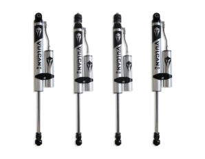 2017-2025 F-250/F-350 4WD F&R VULCAN SERIES RESERVOIR SHOCKS - 4" LIFT HEIGHT