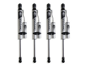 2014-2024 RAM 2500 4WD F&R VULCAN SERIES RESERVOIR SHOCKS - 8" LIFT HEIGHT (FACTORY REAR AIR RIDE)