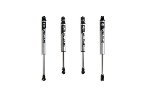 2013-2024 RAM 3500 4WD F&R VULCAN SERIES IFP SHOCKS - 4" LIFT HEIGHT (W/O FACTORY REAR AIR RIDE)