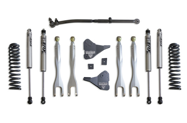 2023-2025 F-250/F-350 4WD DIESEL 2.5" COIL SPRING LEVELING KIT W/ 4-LINKS (FOX SHOCKS)