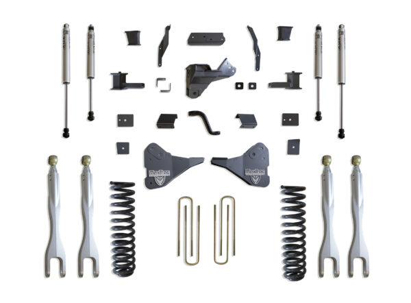 2023-2025 F-250/F-350 4WD DIESEL 4" LIFT KIT W/ 4-LINKS (FOX SHOCKS)