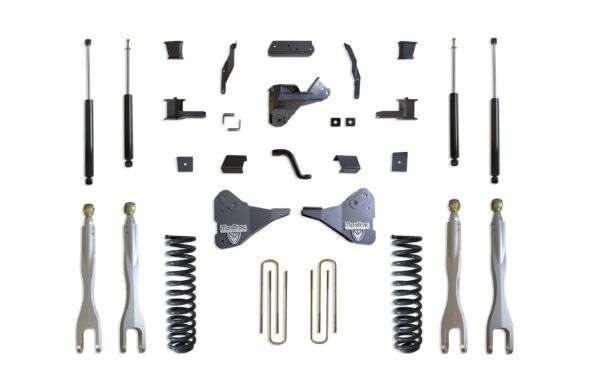 2023-2025 F-250/F-350 4WD DIESEL 4" LIFT KIT W/ 4-LINKS (MAX TRAC SHOCKS)