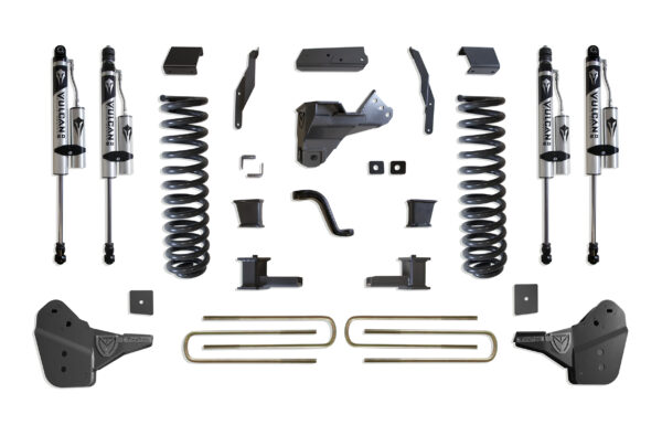 2023-2025 F-250/F-350 4WD DIESEL 4" LIFT KIT (VULCAN RESERVOIR SHOCKS)