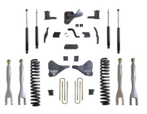 2023-2025 F-250/F-350 4WD DIESEL 8" LIFT KIT W/ 4-LINKS  (MAX TRAC SHOCKS)