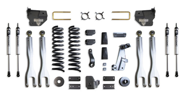 2014-2018 RAM 2500 4WD DIESEL 8" LIFT KIT W/ 4-LINKS (VULCAN SHOCKS)