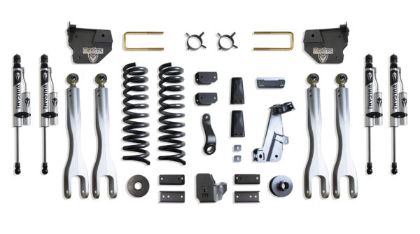 2014-2018 RAM 2500 4WD DIESEL 8" LIFT KIT W/ 4-LINKS (VULCAN RESERVOIR SHOCKS)