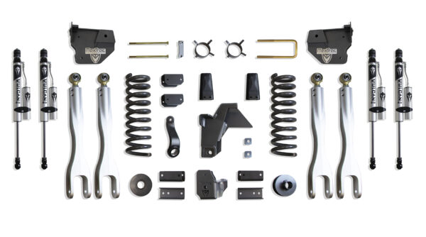 2019-2024 RAM 2500 4WD DIESEL 8" LIFT KIT W/ 4-LINKS (VULCAN RESERVOIR SHOCKS)