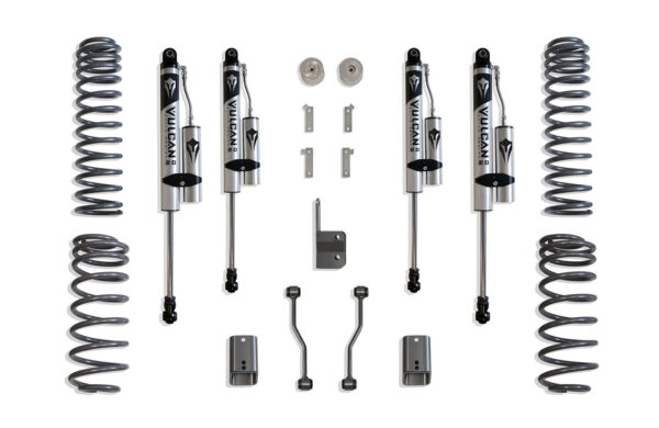 2018-2024 JEEP JL WRANGLER 3" LIFT KIT W/ VULCAN RESERVOIR SHOCKS