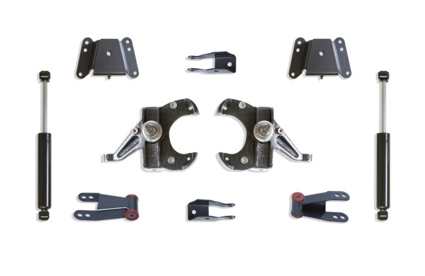 1973-1987 C10 2WD 2.5"/4" LOWERING KIT (1" THICK ROTORS)