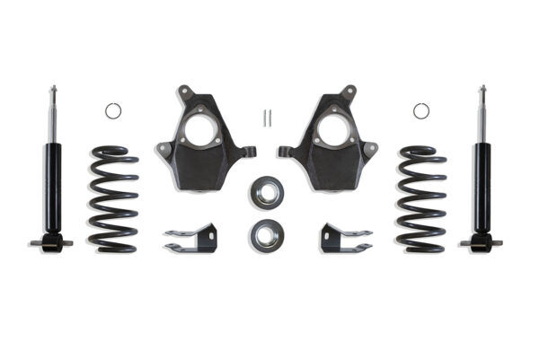 2007-2014 GM SUV 3"/4" LOWERING KIT (SPINDLES/STRUTS) (NON AUTORIDE)