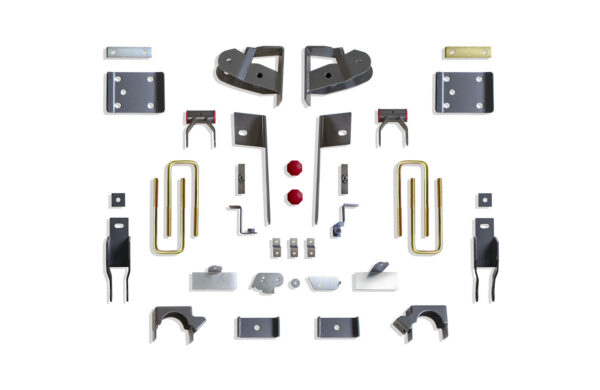 2019-2025 SILVERADO/SIERRA 1500 2WD/4WD 4" REAR LOWERING BOX KIT (ADAPTIVE RIDE MODELS)