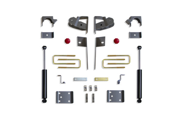 2019-2025 SILVERADO/SIERRA 1500 5" REAR LOWERING BOX KIT