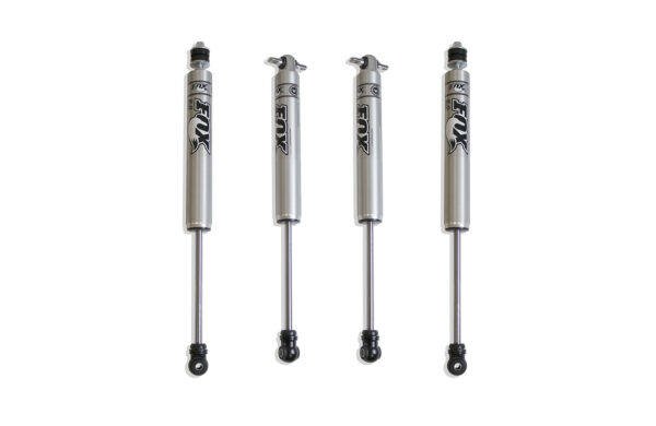 2007-2018 JEEP JK WRANGLER FRONT & REAR FOX 2.0 PERFORMANCE SERIES SHOCKS - 3" LIFT HEIGHT