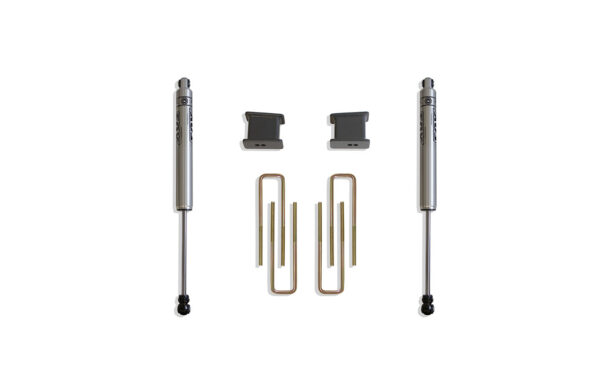 2016-2018 SILVERADO/SIERRA 1500 2WD 3" REAR LIFT BOX KIT W/ FOX SHOCKS