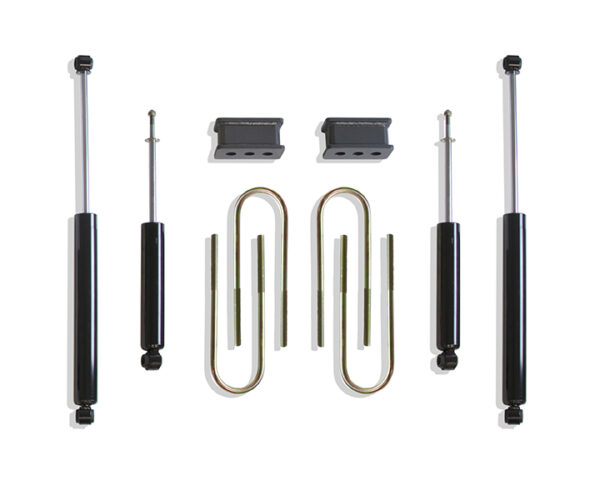 2003-2008 RAM 2500/3500 & 1500 MEGA CAB 2WD 2.5" REAR LIFT BOX KIT (3.625" X 10" U-BOLTS)