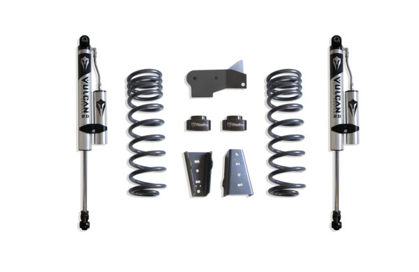 2009-2024 RAM 1500 (5-LUG) 2WD 4.5" REAR LIFT BOX KIT W/ VULCAN RESERVOIR SHOCKS