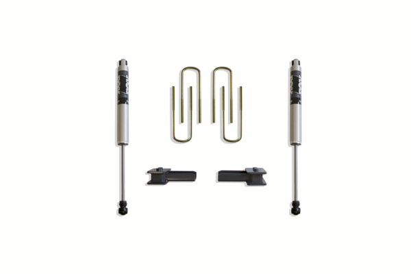 2021-2025 F-150 2WD 2" REAR LIFT BOX KIT W/ FOX SHOCKS