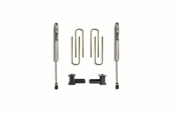 2021-2025 F-150 2WD 4" REAR LIFT BOX KIT W/ FOX SHOCKS