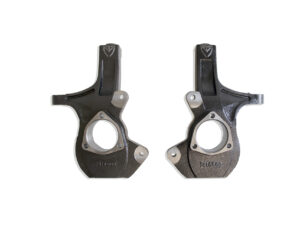 2016-2018 GM 1500 & 2015-2020 GM SUV 2WD/4WD STEERING KNUCKLES (STAMPED/ALUMINUM) - 7" CROSSMEMBER KIT (BOX 1  OF 3)