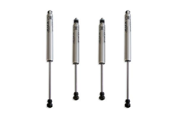 2017-2025 F-250/F-350 4WD F&R FOX 2.0 PERFORMANCE SERIES SHOCKS - 4" LIFT HEIGHT