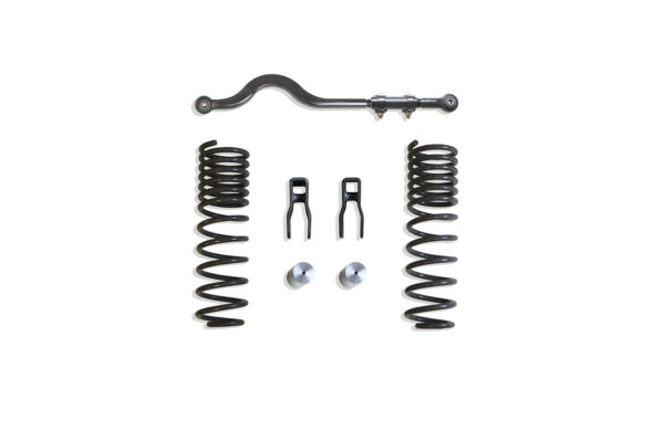 2020-2024 JEEP GLADIATOR FRONT COILS, TRAC BAR, SHOCK EXT & MISC. BRACKETS - 4.5" LIFT HEIGHT (BOX 1 OF 2)