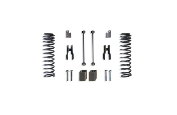 2020-2024 JEEP GLADIATOR REAR COILS, SWAY BAR LINKS, R. SHOCK EXT & MISC. BRACKETS - 4.5" LIFT HEIGHT (BOX 2 OF 2)