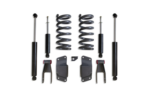 1988-1998 SILVERADO/SIERRA 1500 2WD 2"/4" LOWERING KIT W/ COILS (V6 MODELS)